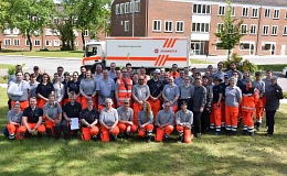 65 ehrenamtlich Helfende der Johanniter im Regionalverband Harburg nahmen am Ausbildungswochenende teil.