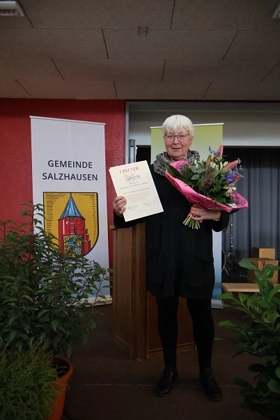 Elisabeth Mestmacher ist Ehrenbürgerin © Samtgemeinde Salzhausen