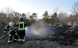 Flächenbrände im Landkreis Harburg